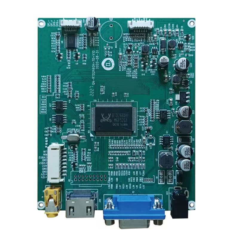 (2개) USB 재생 드라이버 마더 보드 VGA 다기능 재생 마더 보드 HDM1 광고 기계 LCD 화면 재생 드라이버 보드