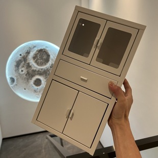 Clearance Processing Light Luxury Installation-Free Mini Storage Cabinet Small Furniture Instagram Girls Desktop Jewelry Box Small File Cabinet