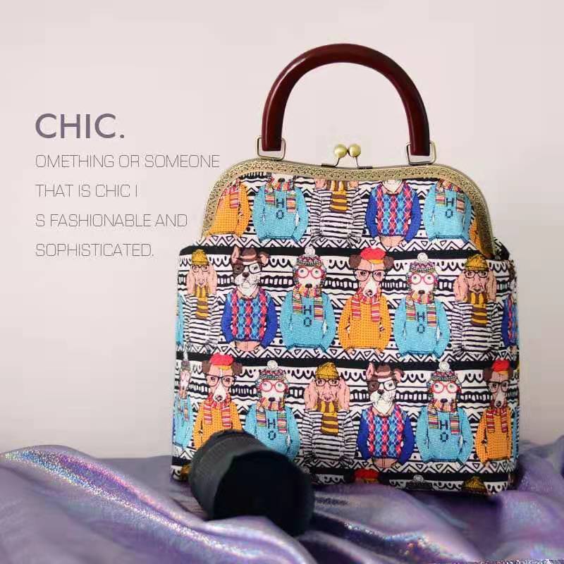 Cool Mr. Dog Fashion Tote 1