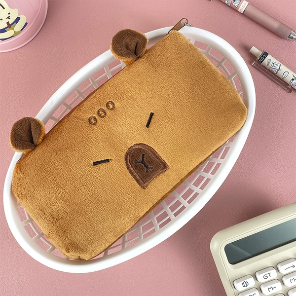 Kapibala pencil case-serious
