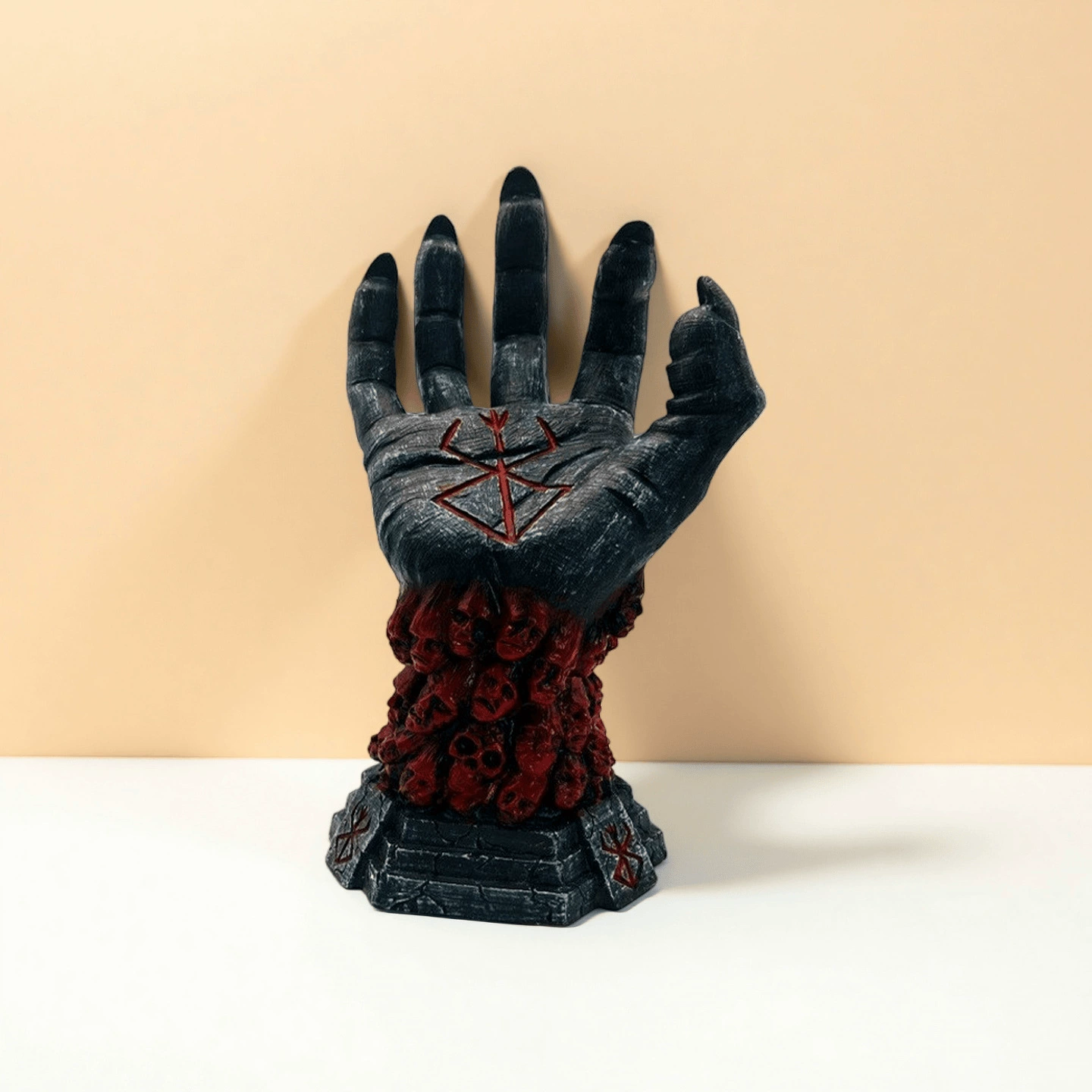 Декоративная скульптура руки 'Рука Бога', стиль Berserk, Halloween декор, 23 см