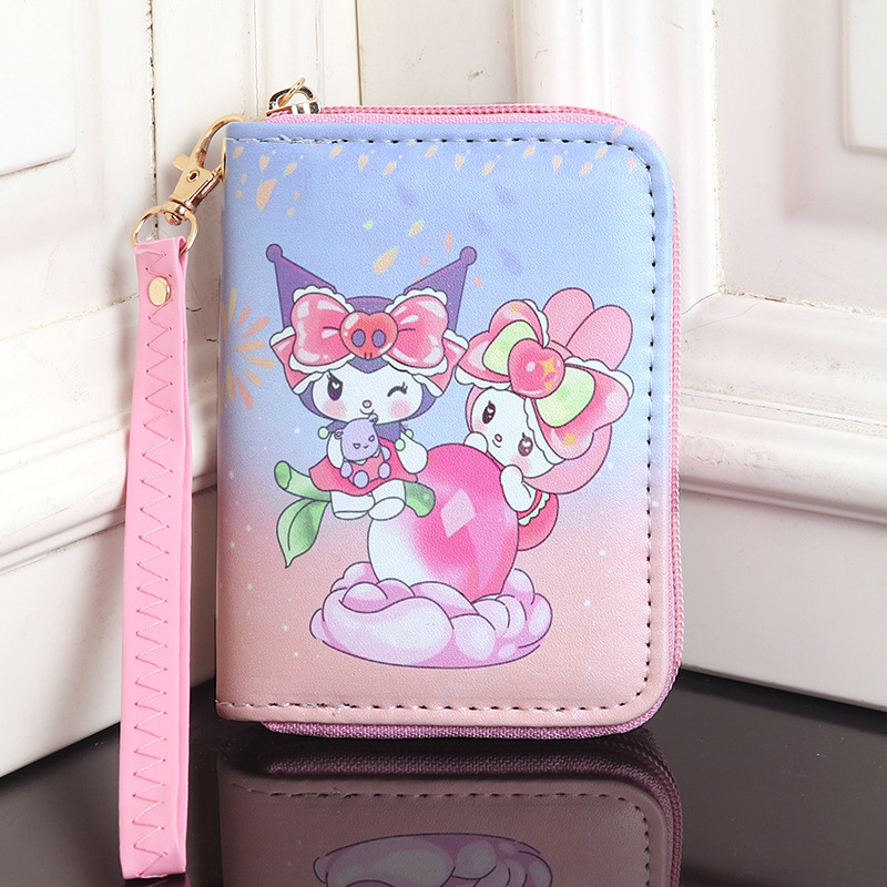 Hellokitty billetera Hello Kitty nuevo monedero con posición de tarjeta