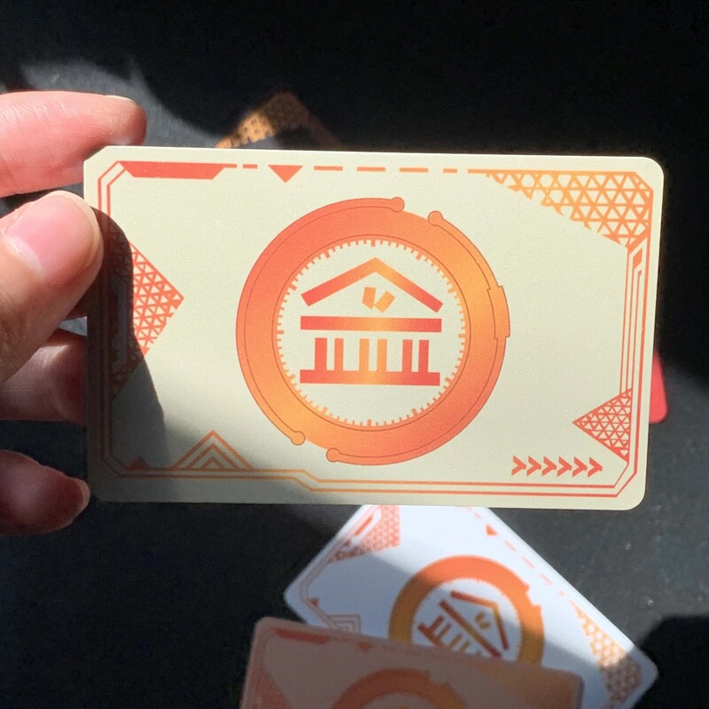 和平精英周边金库钥匙卡nfc房卡至尊黑卡NFC黑卡红卡启动卡PVC|undefined