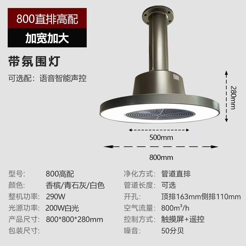 800 샴페인 하이엔드 표준 튜브(리모컨 포함)