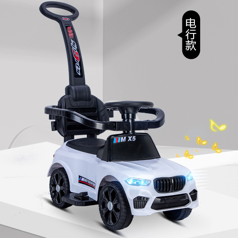 Carro eléctrico para niños, carro de carga y deslizamiento, carro de mano ligero, carro de patinaje infantil anti-rollback de 13 años