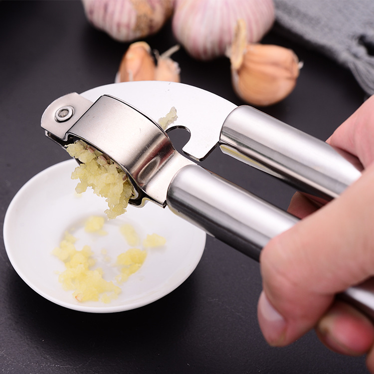 Household Garlic Press Large Garlic Press Kitchen Utensils Garlic Masher Manual Garlic Mincer Garlic Paste Maker