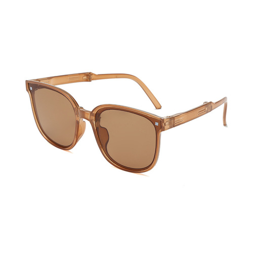  new children's folding sunglasses wholesale ultra-light sunscreen ins boys and girls folding sunglasses children's glasses