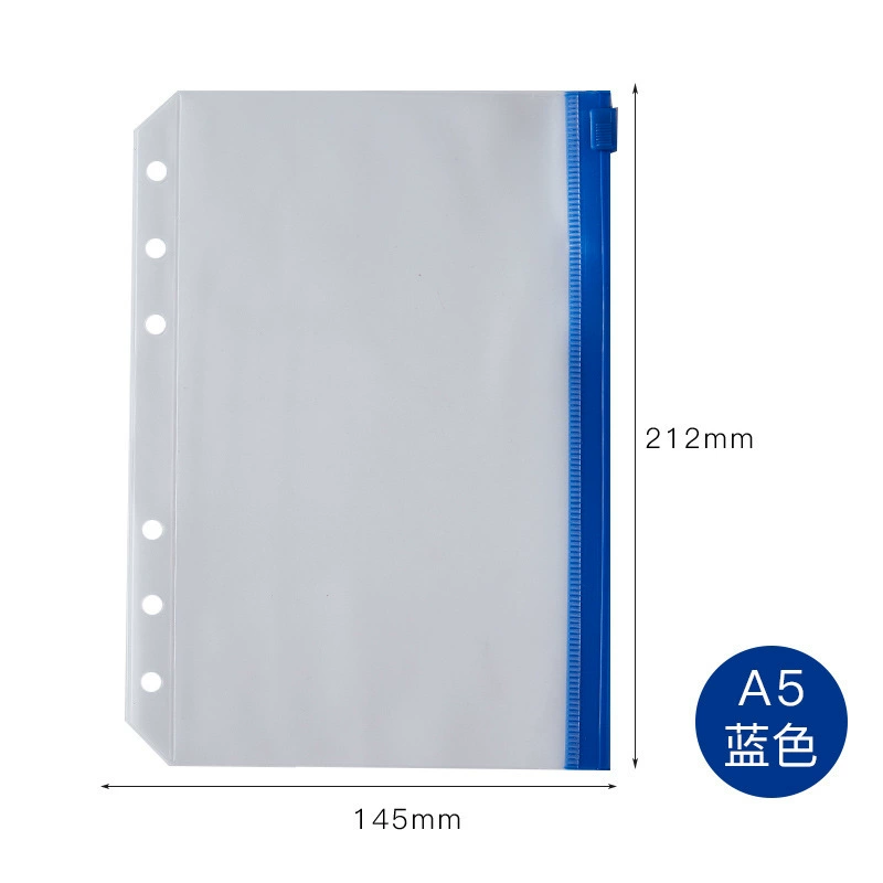 Waterproof files bag for folders with zipper, custom-made