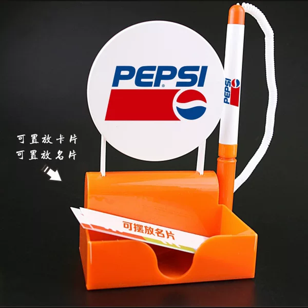 Processable Customized Advertising Desk Pen Signature Pen Bank Driving School Universal Gel Pen Sticky Desk Pen Can Be Printed with Logo