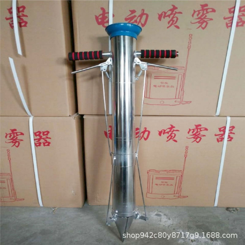 全自动不锈钢种栽苗农用工具移苗移栽种植器辣椒苗茄子黄瓜栽菜器