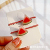 Children's cute fruit strawberry, hair rope, South Korea, new collection