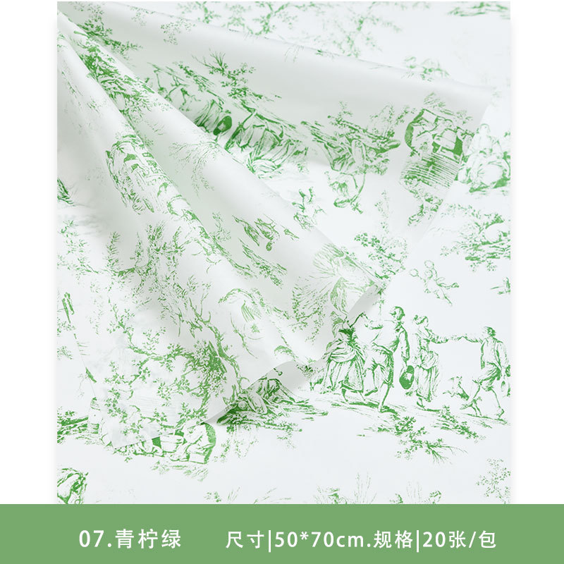 Flor de primavera retro flores Sydney papel ramo de flores flores artesanal papel de embalaje DIY hecha a mano