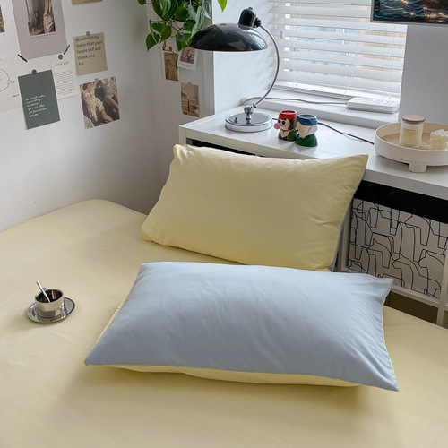 2024 Japanese four-piece student dormitory four-piece bed and breakfast bedding hotel three-piece gift wholesale