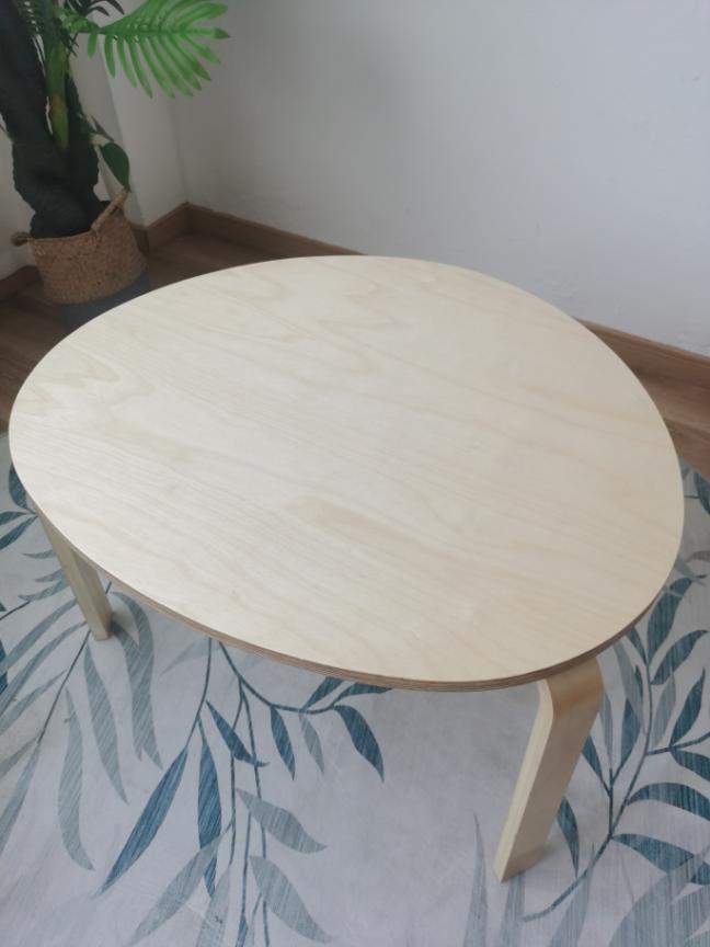 로그 컬러 대형 커피 테이블 73*64*46