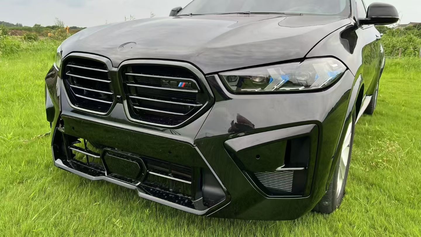 Suitable for 2008-2014 Bmw X6 Old Model to New Model Conversion, E71 to 2024 X6 Mf96 Front and Rear Bumper Body Kit