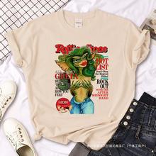 Gremlins top women Japanese harajuku t shirt girl 2000s clot