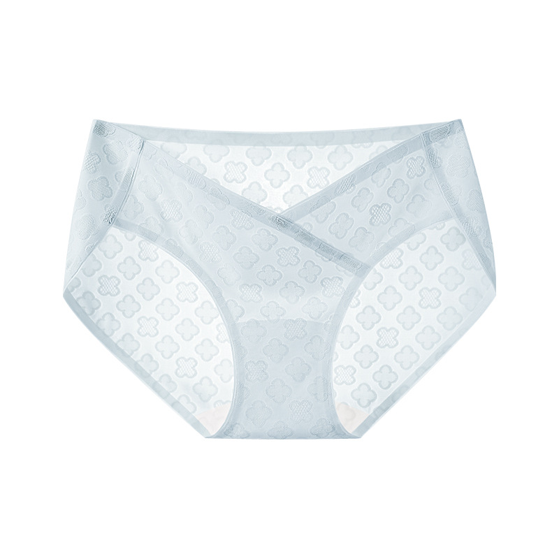 Ropa interior de maternidad estilo fino de verano embarazo temprano, medio y tardío entrepierna de algodón puro especial entrepierna antibacteriana seda de hielo ropa interior de maternidad sin costuras