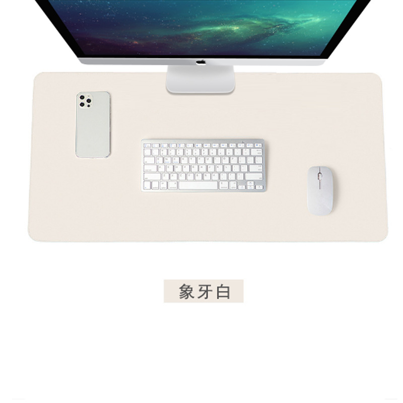 아이보리 (단면 백 벨벳)