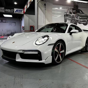Suitable for Porsche 992 Modified and Upgraded Turbos Sd Front and Rear Surround Side Skirts Adjustable Rear Wing Appearance Kit Xq