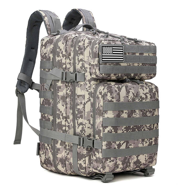 Mochila táctica para exteriores, mochila deportiva de viaje, montañismo, senderismo, camuflaje, gran capacidad, ciclismo, fabricante, mayorista, Amazon