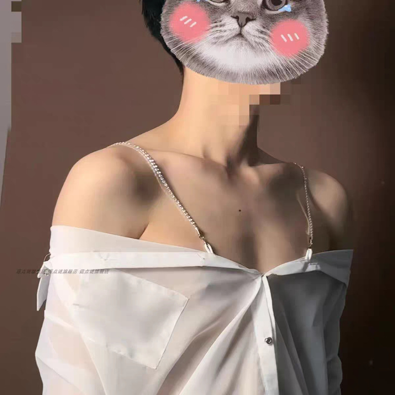 Loubei Men's Sexy Underwear Shirt See-Through Pure Desire Temptation Pajamas Suspenders Large Size Temptation Passion Suit Dropshipping