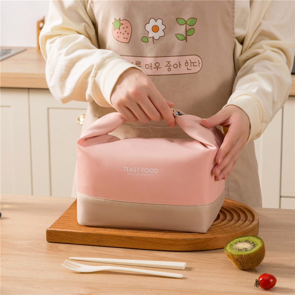 Nuevo paquete de almuerzo de alto valor portátil bolsas de aislamiento térmico bolsas de almuerzo de hombro bolsas de comida para el trabajo y la escuela bolsas de picnic