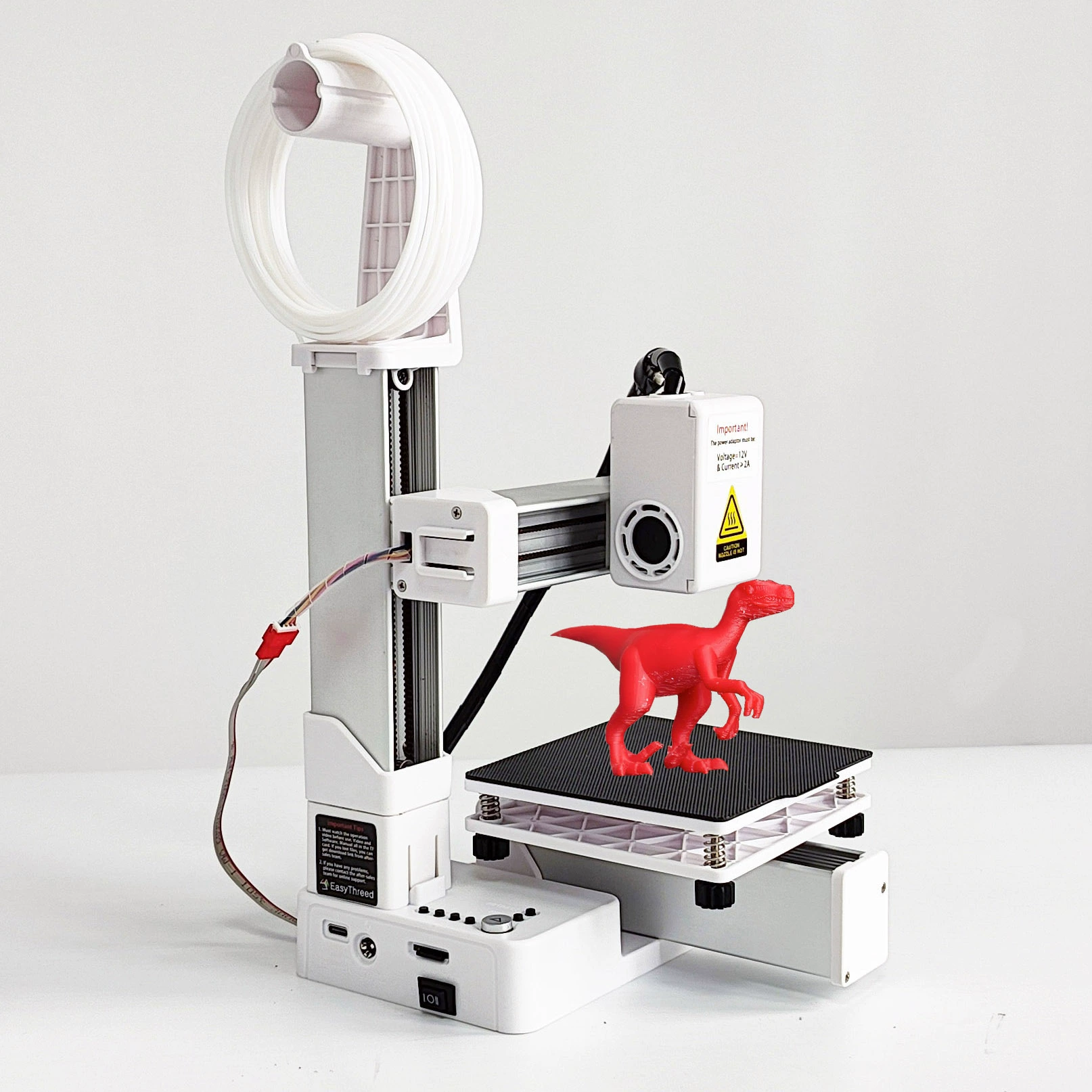EasyThreed 3D printer K10 entry level use TPU PLA 1.75 Mom