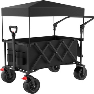 Outdoor Folding Camping Cart Portable Travel Multifunctional Picnic Gathering