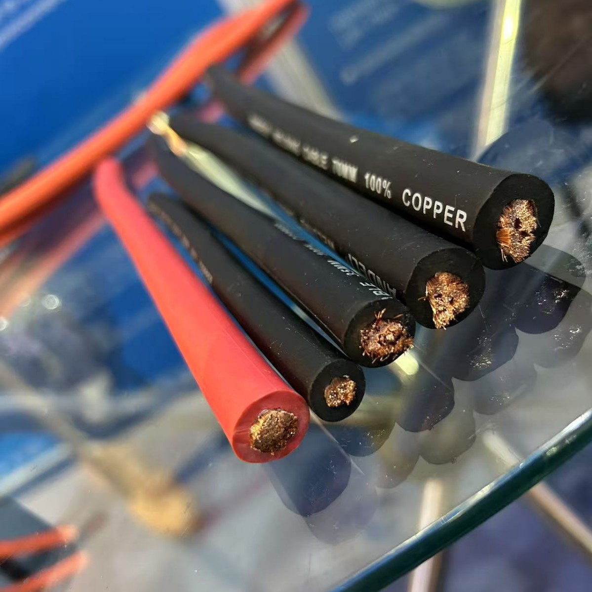 电焊机电缆厂家 橡胶电缆AWG4