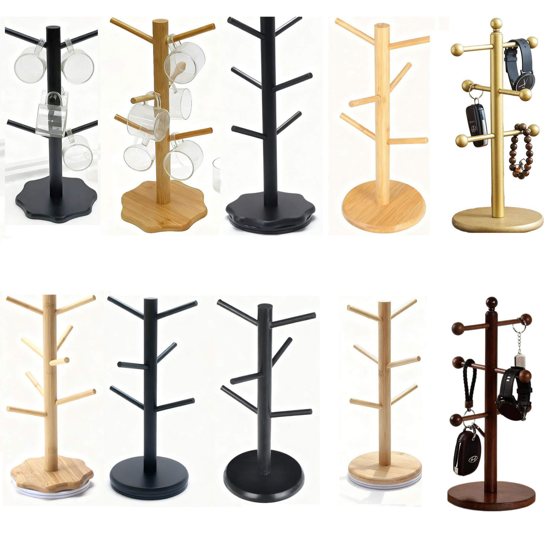 Nanzhu Creative Draining Cup Holder for Home Kitchen, Simple Hanging Storage Cup Rack Wholesale