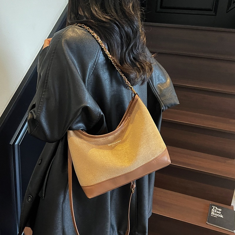 超火小众复古链条包包女2025新款秋冬季百搭斜挎包精致单肩斜挎包|undefined
