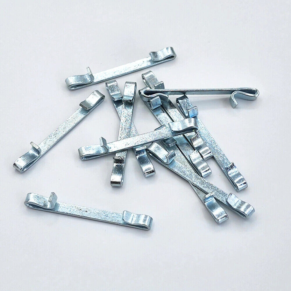 12 Unids temprano pulgadas de largo extremo doble anillo cajón deslizante fijo clip cajón primavera puerta abrazadera