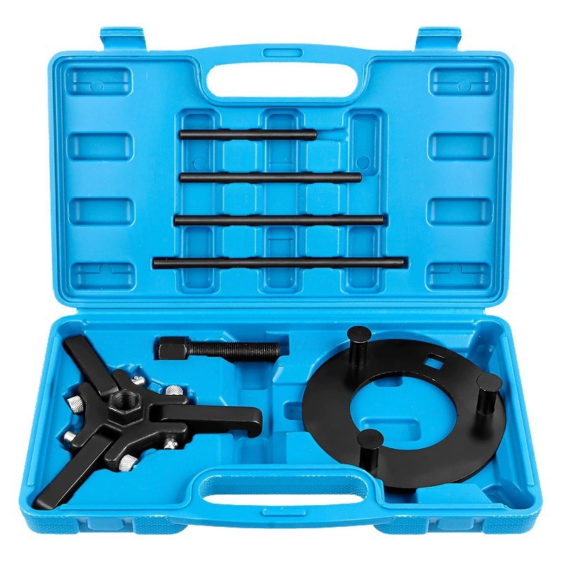 Crankshaft pulley removal tool, generator pulley puller, multifunctional pulley extractor, suction cup