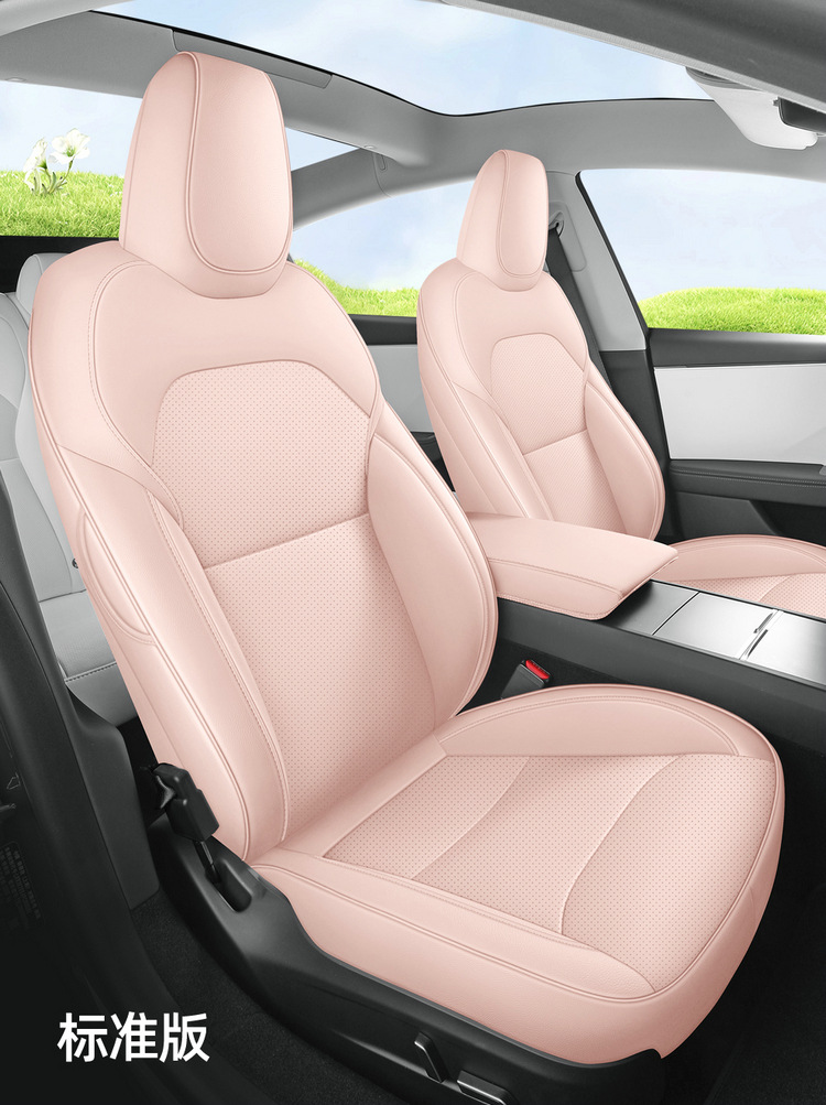 25 New Tesla Model Y Special Car Models with Five-Seater Full Leather Seat Cushions and All-Season Full-Cover Seat Covers