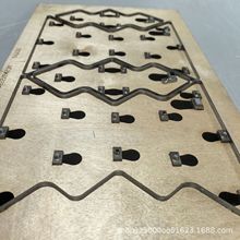 ✅木板激光刀模排废刀模 EVA皮革硅胶垫片刀模海绵珍珠棉纸箱圆压