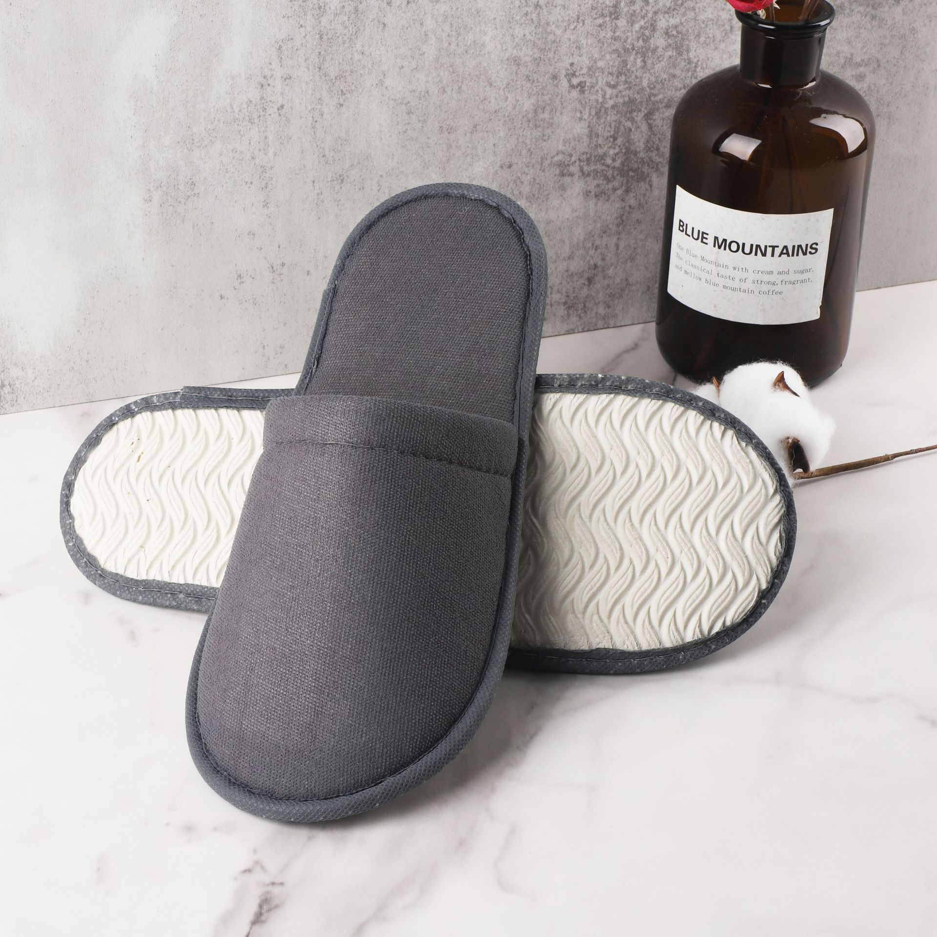 [폭발] 회색 헤밍 정말 아름다운 천