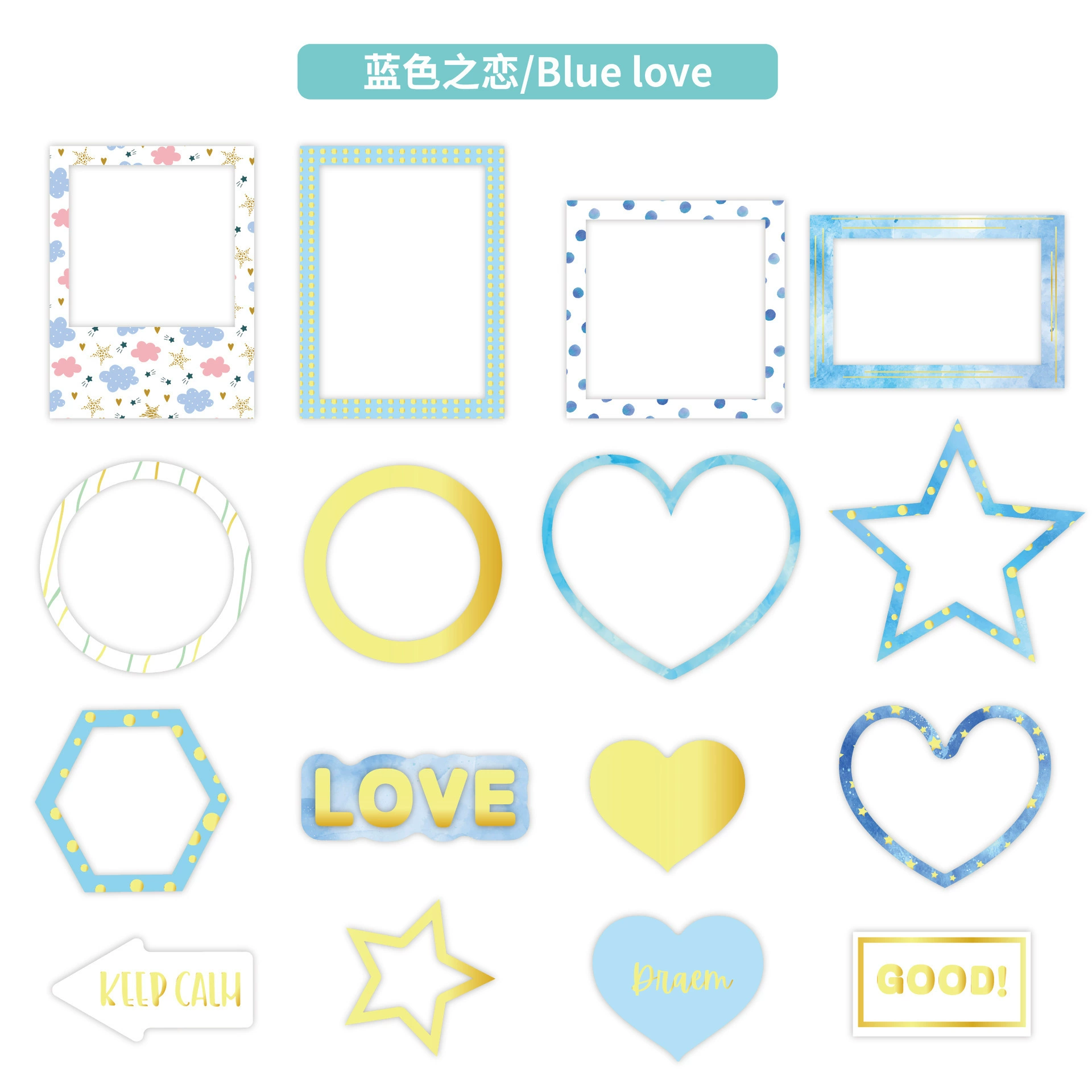 Polaroid, photo frame, sticker, children's decorations, handmade, scheduler