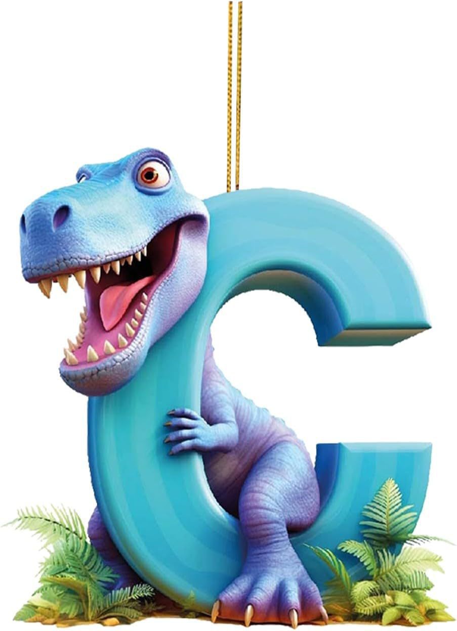 Dinosaurio 26 letras inglesas deformación de números deformación de juguetes de dinosaurio ABCD