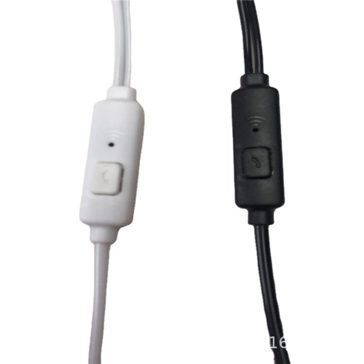 Auriculares bajos controlados por cable de cristal de fábrica con auriculares controlados por cable de interfaz de 3,5mm maitong