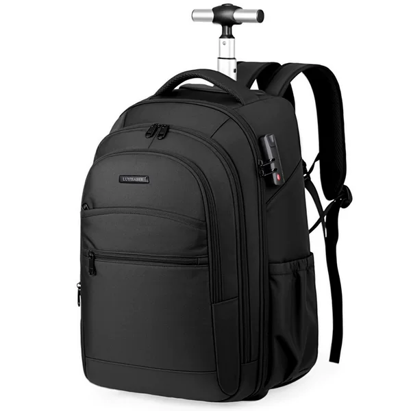Trolley Bag Factory Large-Capacity Laptop Bag with Password Lock Business Backpack for Men and Women Commuting Short-Distance Travel