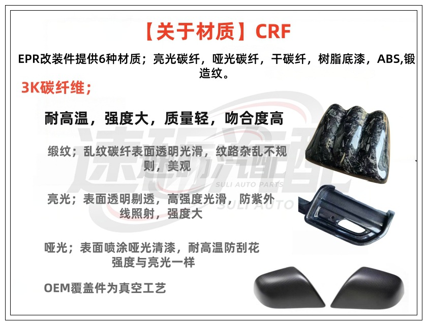 Suitable for Mini 2007-2013 R56 R57 R58 modified hood carbon fiber air intake vent cover