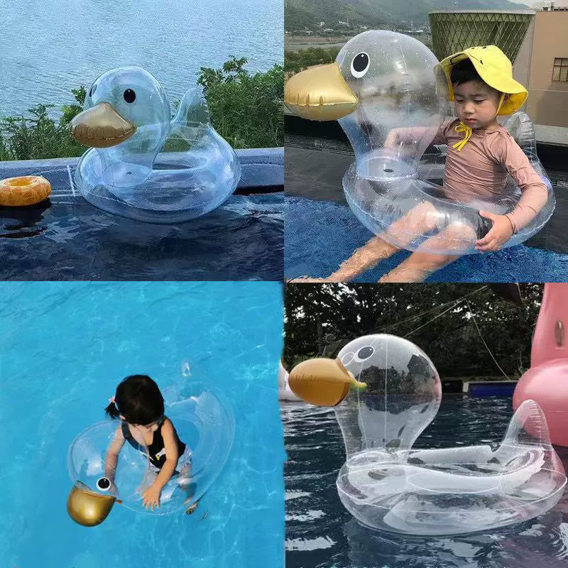 Ruby swimming ring, Korean style, internet celebrity, duck, 0-7 years