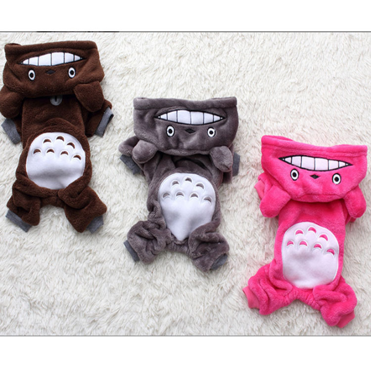 宠物狗狗保暖四脚保护髋关节服装泰迪比熊小型犬秋冬衣服