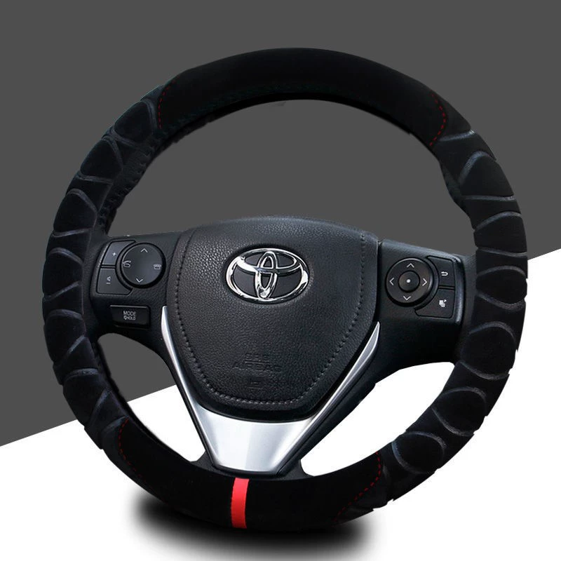 Toyota Rongfang RAV4 Corollara Ling Shuangqing Camry Vios чехол рулевого колеса специальная зима короткий плюш