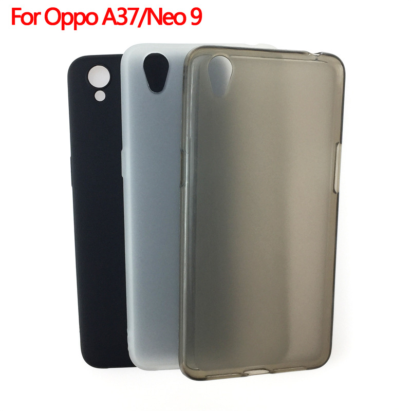 适用于OPPO欧珀A37手机套Neo 9保护套手机壳磨砂布丁TPU素材
