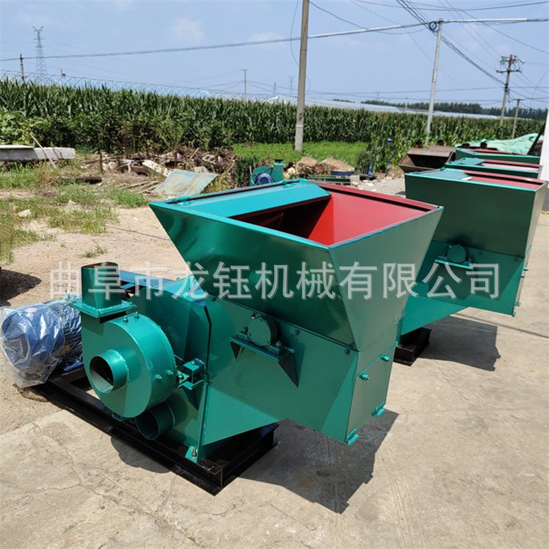 龙钰玉米秸秆加工机械 420型全自动饲料粉碎机 柴油机带油菜秆粉