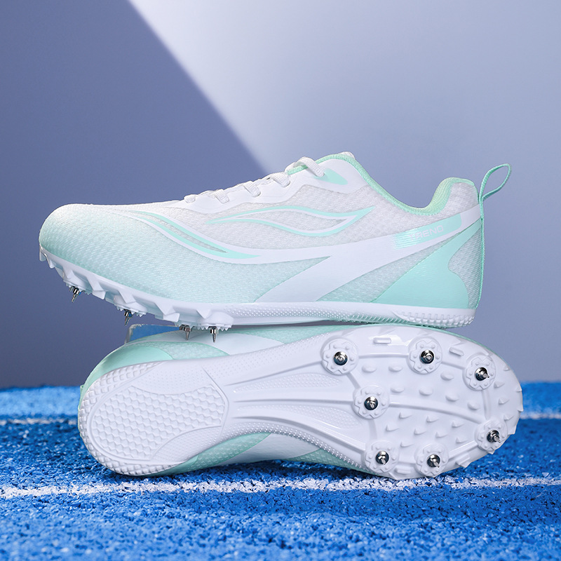 Zapatillas de Atletismo de 7 Clavos Superfibra y Caucho, Ligero, para Atletismo