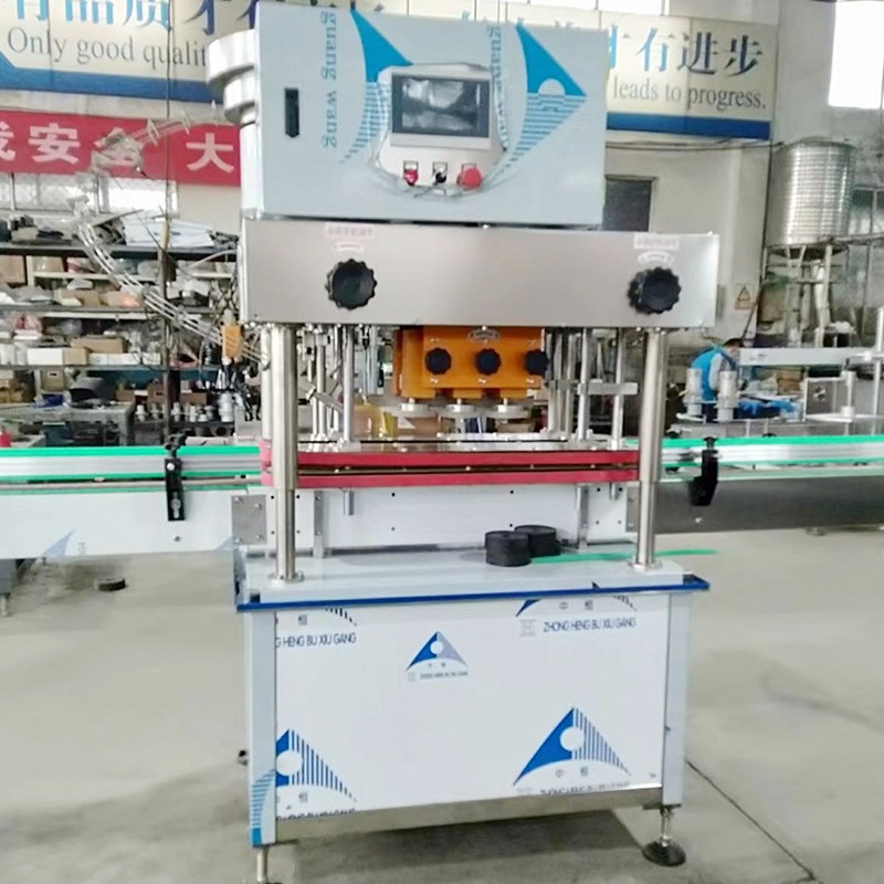 全自动尖嘴盖封口机  尖嘴盖旋盖机  沙拉酱、番茄酱瓶盖封口机