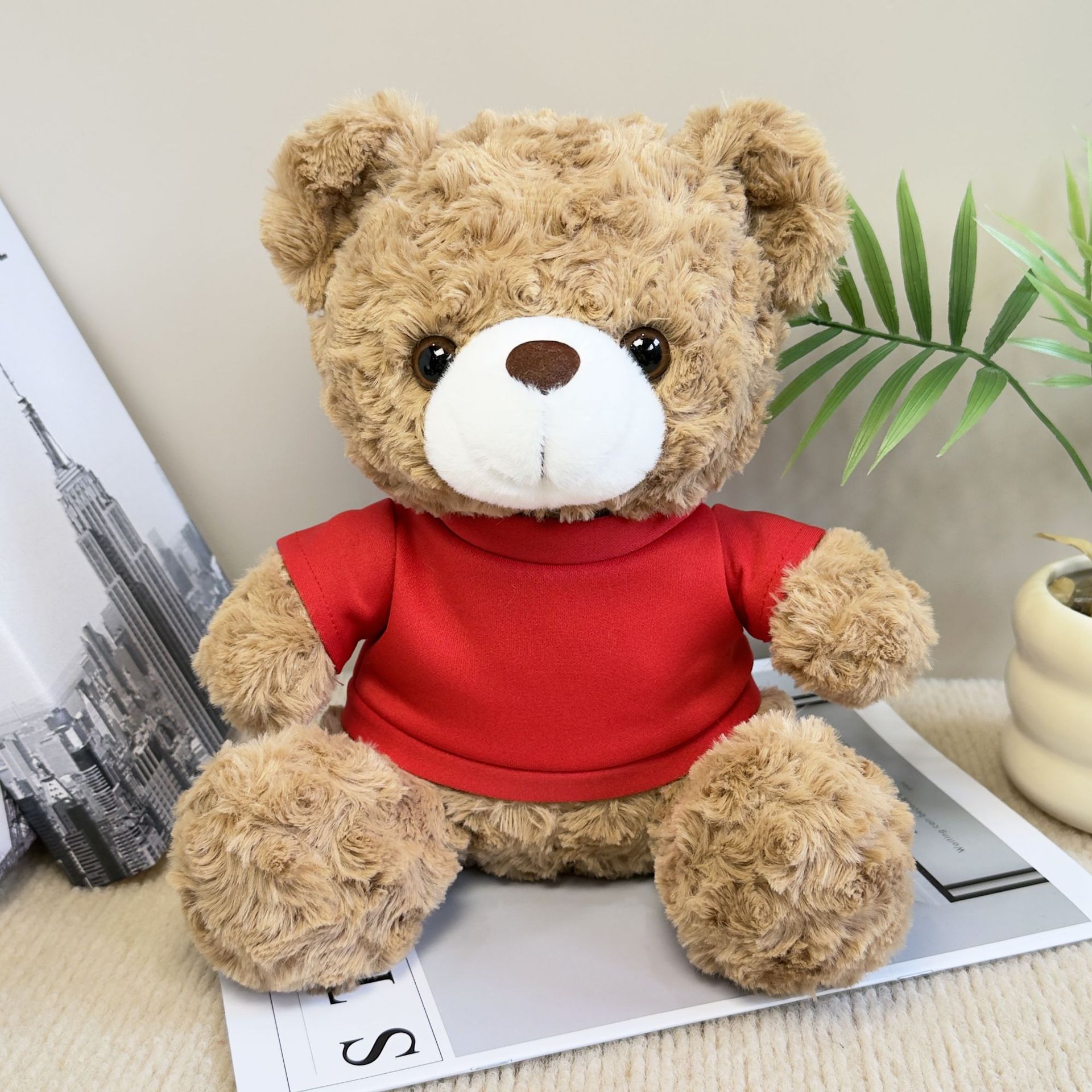 Osos de peluche abrazar osos muñecas muñecas agarrar muñecas regalo para niños impresión LOGO regalo juguetes de peluche