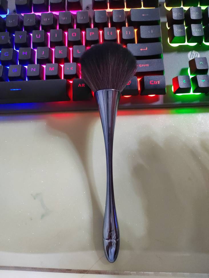 Nuevo solo pequeño cepillo de maquillaje de la cintura herramienta de belleza de plástico cubilete polvo suelto rubor cepillo herramienta de maquillaje individual